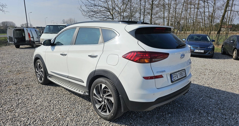 Hyundai Tucson cena 104950 przebieg: 68000, rok produkcji 2019 z Barlinek małe 191